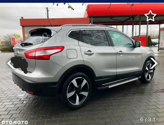 Nissan Qashqai cena 62400 przebieg: 108154, rok produkcji 2016 z Poznań małe 121